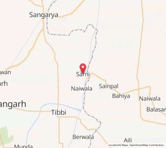Map of Sarni, Haryana