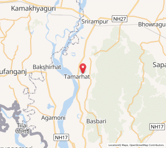 Map of Sarpamari, Assam