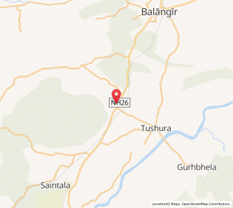 Map of Sarsbal, Odisha