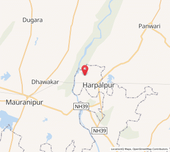 Map of Sarseir, Madhya Pradesh