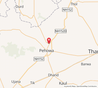 Map of Sarusti Khera, Haryana