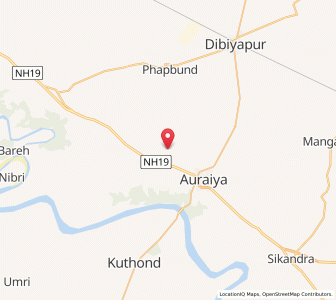 Map of Saryapur, Uttar Pradesh