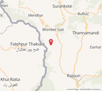 Map of Sashuta, Kashmir