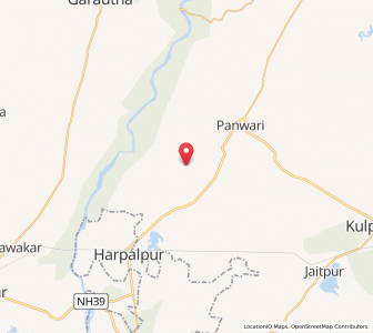 Map of Sataura, Uttar Pradesh