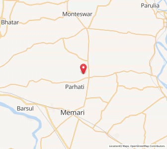 Map of Satgachia, West Bengal