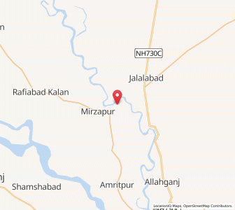 Map of Sathauli, Uttar Pradesh