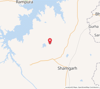 Map of Sathkhera, Madhya Pradesh