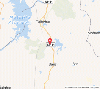 Map of Satia, Uttar Pradesh