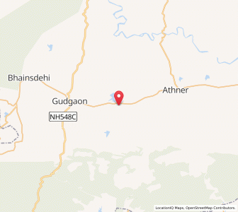 Map of Satner, Madhya Pradesh