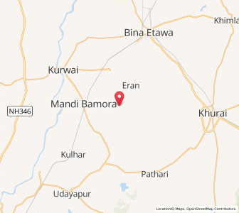 Map of Satni, Madhya Pradesh