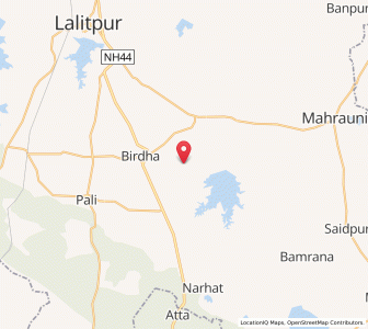 Map of Satora, Uttar Pradesh
