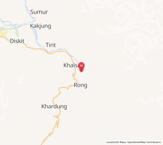 Map of Satti, Kashmir