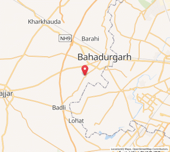 Map of Saulda, Haryana
