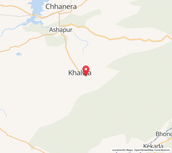 Map of Saulikhera, Madhya Pradesh