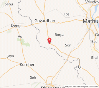 Map of Saunk, Uttar Pradesh