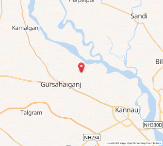 Map of Saunsrapur, Uttar Pradesh