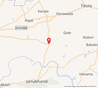 Map of Savalgi, Karnataka
