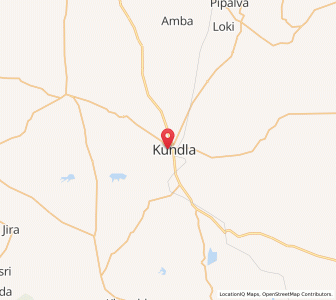 Map of Savarkundla, Gujarat