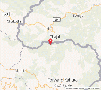 Map of Sawan Pathri, Kashmir