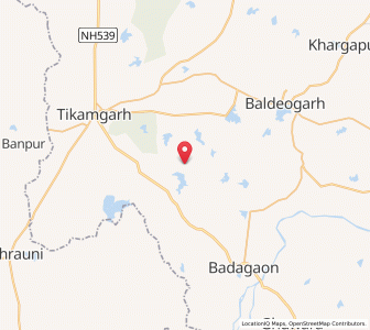 Map of Sawantkhera, Madhya Pradesh