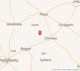 Map of Sayadan ki Dhani, Rajasthan