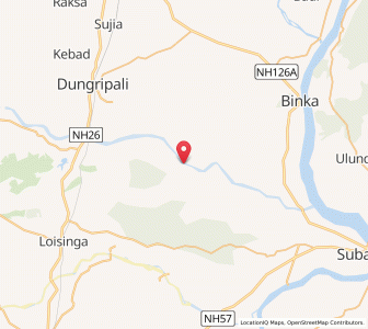 Map of Searli, Odisha