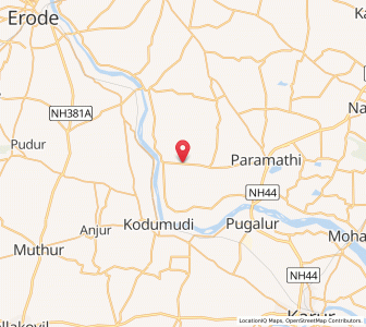Map of Sedarpalaiyam, Tamil Nadu