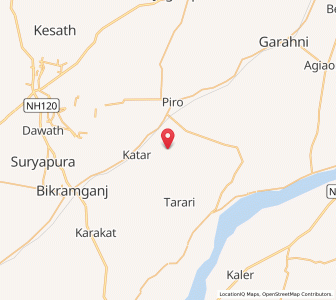 Map of Sedha, Bihar