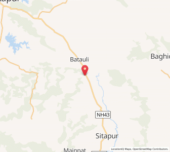 Map of Sedom, Chhattisgarh