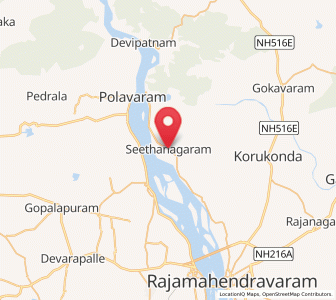 Map of Seethanagaram, Andhra Pradesh