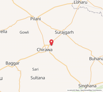 Map of Sehi, Rajasthan