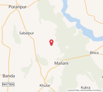 Map of Sehramau, Uttar Pradesh