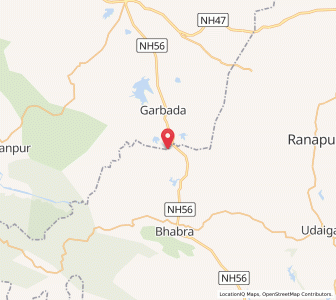 Map of Sejawara, Madhya Pradesh