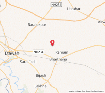 Map of Sekhupura, Uttar Pradesh