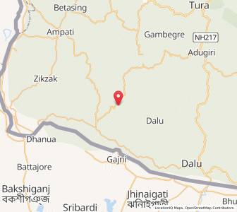 Map of Selbalgiri, Meghalaya