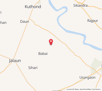 Map of Sem, Uttar Pradesh