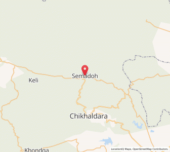 Map of Sembadeh, Maharashtra