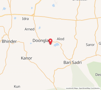 Map of Semlia, Rajasthan