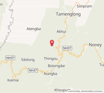 Map of Sempang, Manipur