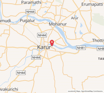 Map of Senapparetti, Tamil Nadu