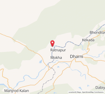 Map of Sendwal, Madhya Pradesh