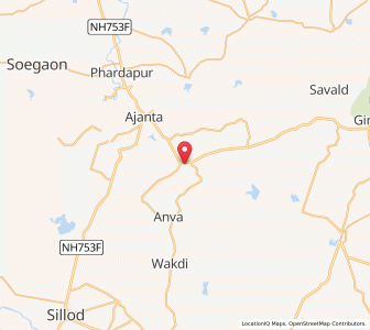 Map of Seona, Maharashtra