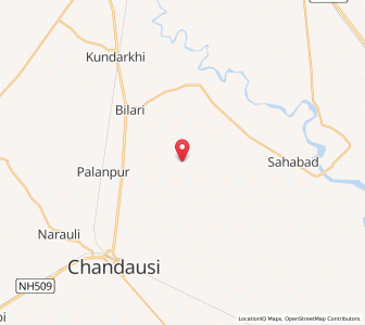 Map of Seondara, Uttar Pradesh
