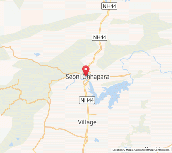 Map of Seoni Chhapara, Madhya Pradesh