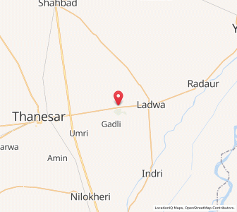 Map of Seonti, Haryana