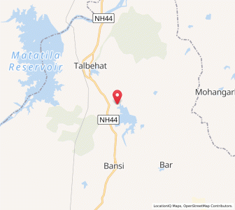Map of Serwans Kalan, Uttar Pradesh