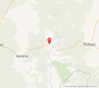 Map of Sesaipura, Madhya Pradesh
