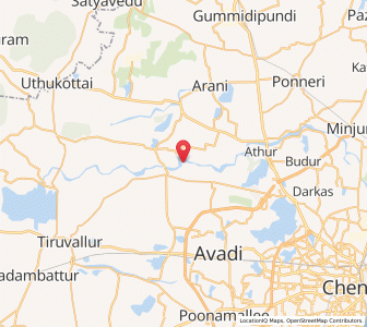Map of Settupakkam, Tamil Nadu
