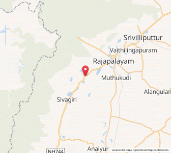 Map of Settur, Tamil Nadu