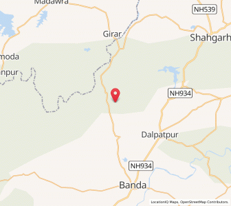 Map of Sewra, Madhya Pradesh